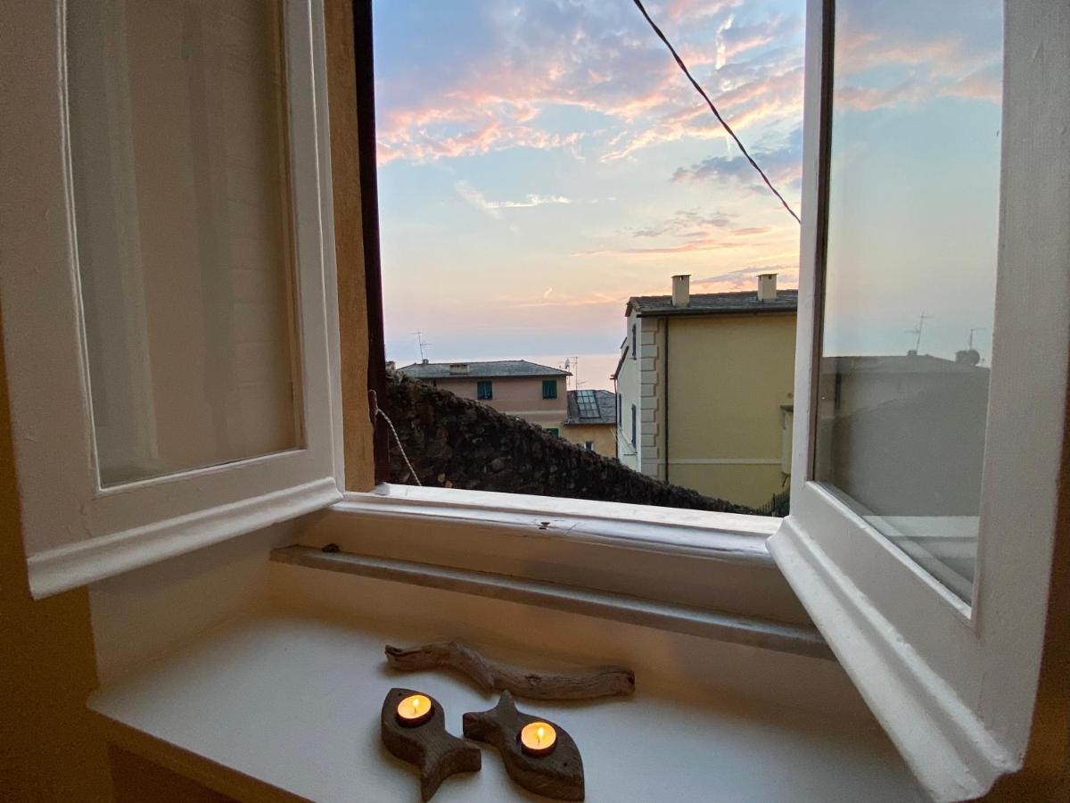 Casaviva - Elegante Casa Con Dehors A Camogli Apartment ภายนอก รูปภาพ